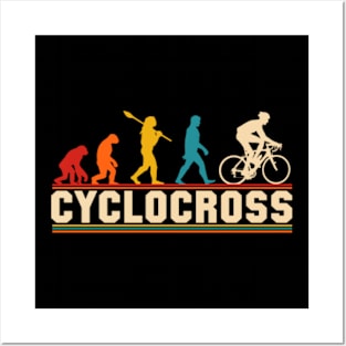 Cyclocross Bicycle Retro Cycling Posters and Art